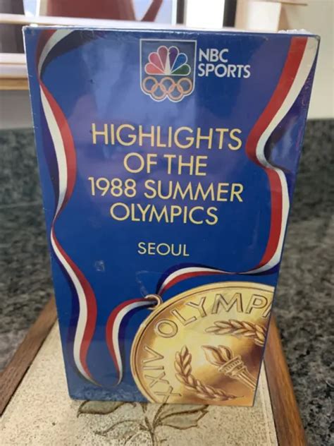 NBC SPORTS HIGHLIGHTS 1988 Summer Olympics Seoul VHS Sealed $4.99 ...