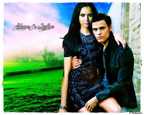 Elena & Stefan - The Vampire Diaries Wallpaper (16413609) - Fanpop