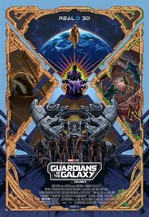 NEW Guardians of the Galaxy vol. 3 RealD 3D poster : r/marvelstudios