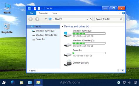 Download Windows XP, Vista, 7, 8/8.1 and Longhorn Themes for Windows 10 – AskVG