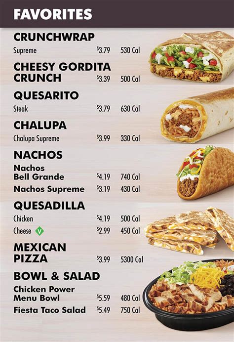 Taco Bell Menu | Order Online | Delivery | Lincoln NE | City-Wide Delivery | Metro Dining Delivery