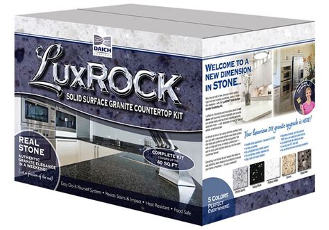 - Daich Coatings LuxROCK Solid Surface countertop | Refinishing kit ...