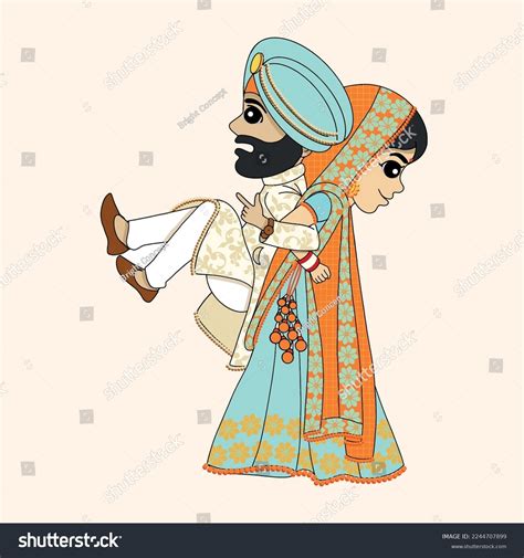 127 Punjabi Wedding Cards Images, Stock Photos & Vectors | Shutterstock