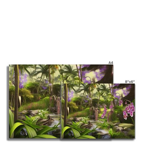 Tropical Forest Wonderland - Photo Art Print – artAIstry