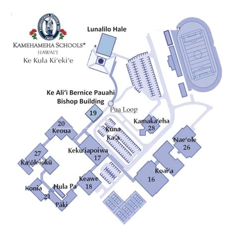 Kamehameha Schools Campus Map - Adela Antonia