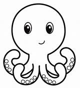 Octopus Coloring Pages To Download And print For Free sketch template