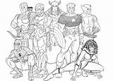 Marvel Avengers Coloring Pages sketch template