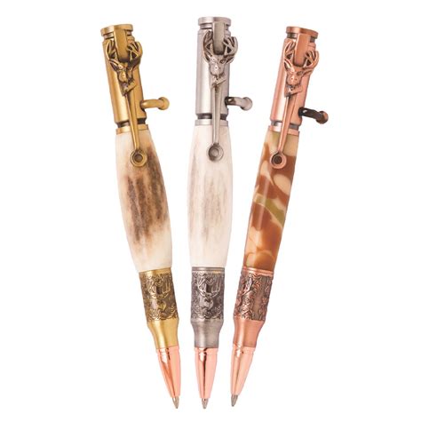 3 Deer Hunter Bolt Action Pen Kit Starter Set at Penn State Industries