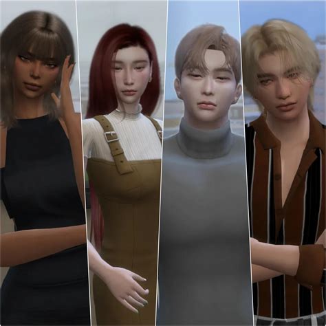 Free to DL sims 4 characters! by maedoshi on DeviantArt