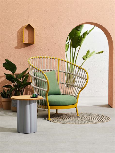 Nest Lounge Armchair | Scandinavian color, Luxury outdoor furniture, Indoor furniture