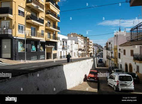 Javea Old Town, Spain Stock Photo - Alamy