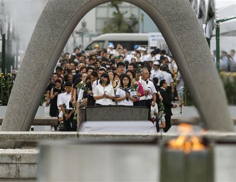 The Memorial Atomic Bombing Ceremony in Hiroshima and Nagasaki