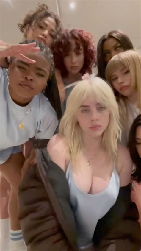 Billie Eilish Jokes About Her 'Titties Falling Out' in Wardrobe ...