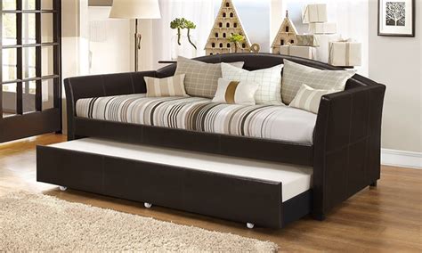 London Arched Sofa Trundle Bed | Groupon Goods