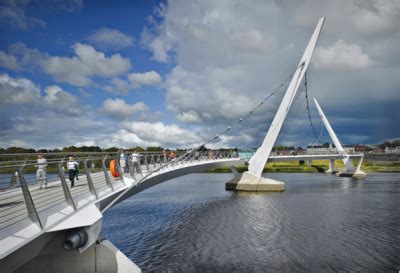 Peace Bridge, Derry-Londonderry - SteelConstruction.info