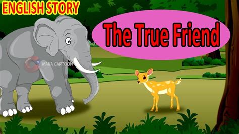 The True Friend | Cartoons for kids | English Cartoon Stories | Moral St... in 2021 | Moral ...