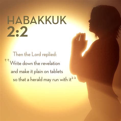 Bible Verse Habakkuk 2:2