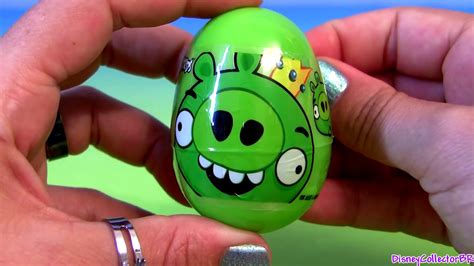 25 Angry Birds Surprise Eggs Easter Golden Egg Hunt Holiday Edition Epic Review by Funtoys - YouTube