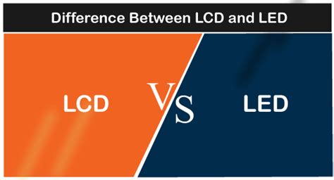 LCD vs LED: What's the Difference? - javatpoint