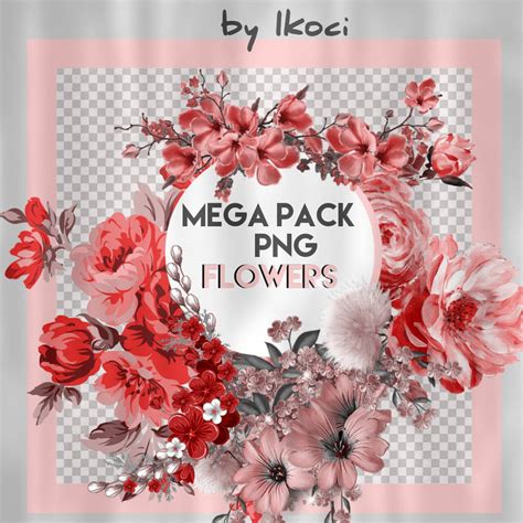 Mega pack flowers by iKoci on DeviantArt