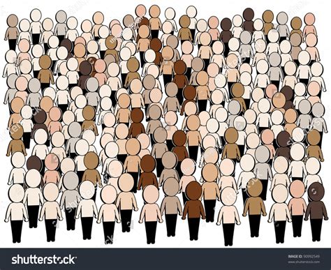 「Cartoon Collection Many Different Kinds People」のベクター画像素材（ロイヤリティフリー） 90992549 | Shutterstock