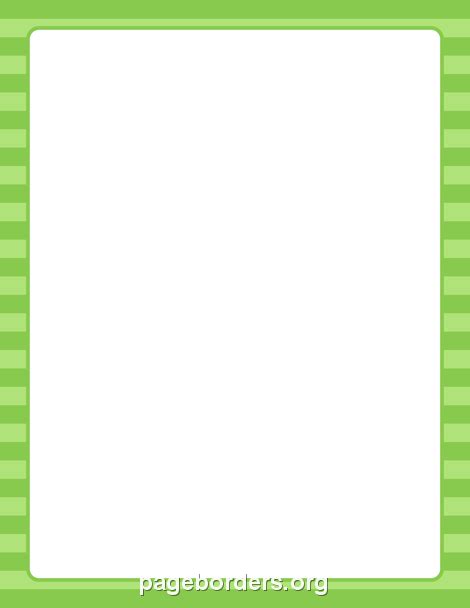 Green Border Clipart by Eyeballs and Click | TPT - Clip Art Library