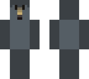 Black Bear - Bee Swarm Simulator | Minecraft Skin