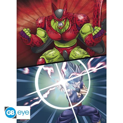 DRAGON BALL HERO - Poster "Gohan vs Cell Max" (52x38) - Abysse Corp