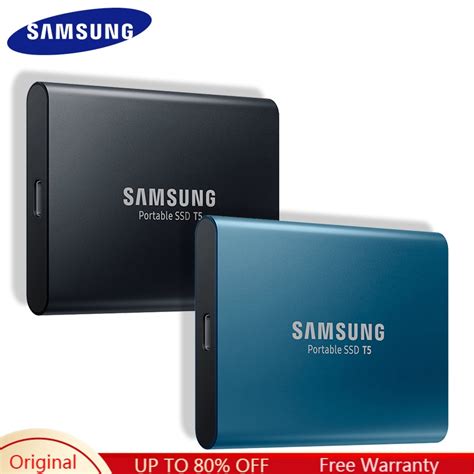 Ổ Cứng Ngoài Di Động 100% Chính Hãng Cho SAMSUNG T5 SSD HDD 250GB 500GB ...