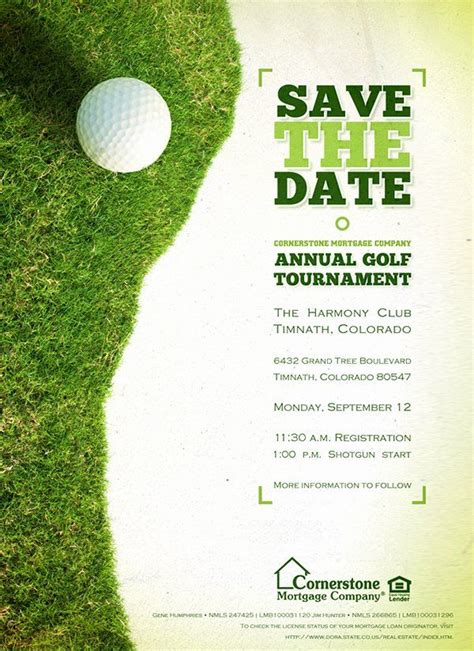 Golf tournament Invitation Template Inspirational 2011 Cornerstone "colorado" Golf tournament ...