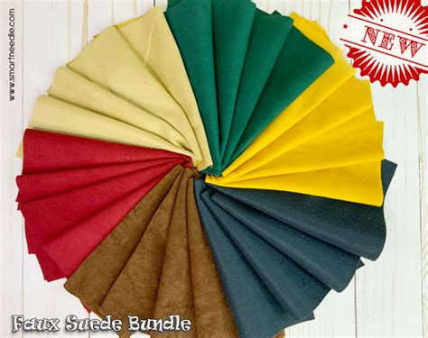 Faux Suede Fabric Bundle - Smart Needle