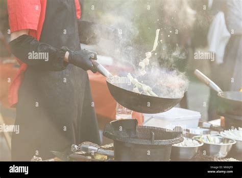 Chef throwing food hi-res stock photography and images - Alamy