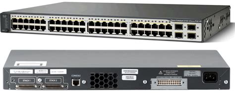 Cisco Catalyst 3750 V2 POE Network Switch 32 MB Flash Memory WS-C3750V2-48PS-E