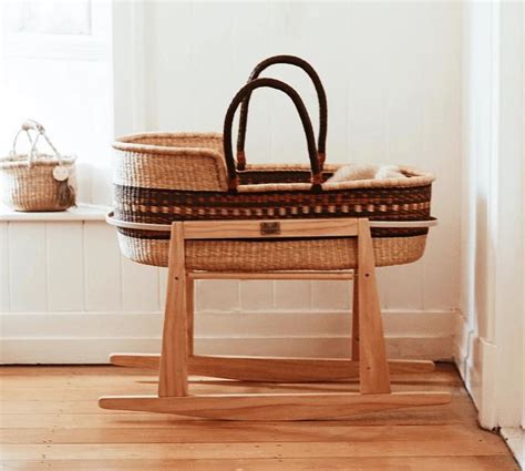 Moses Basket Stand - The Young Folk Collective | Moses basket stand, Moses basket, Baby baskets