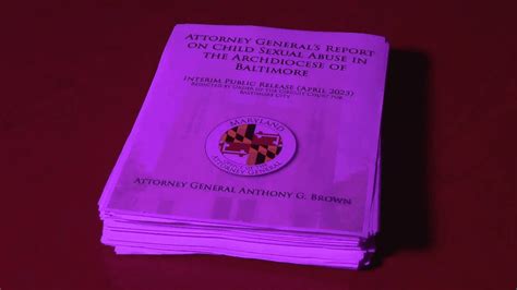 Survivors of Baltimore Archdiocese Child Sex Abuse scandal testify in ...