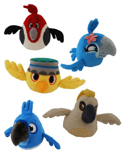 Bird In Everything: Rio Angry Birds Plush Toys