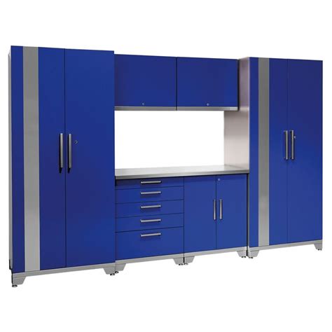 Performance Plus 7 pc. Metal Cabinet Set, Black or Blue - Sam's Club ...