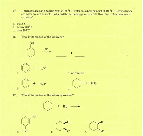 Solved 1-bromobutane has a boiling point of 103 degree C. | Chegg.com