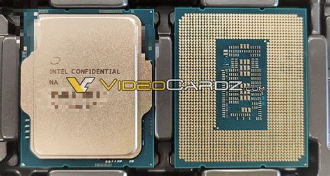 12th Gen Intel Alder Lake-S CPU pictured from above and below - CPU - News - HEXUS.net