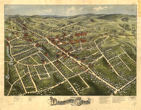 View of Danbury, Conn. 1875. | Full Quality, Georeferenced V… | Flickr