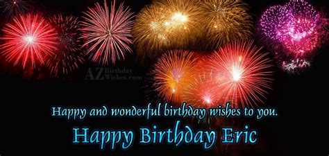 Happy Birthday Eric