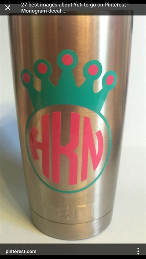 Pin on cute | Glitter yeti, Yeti cup monogram, Yeti cup designs