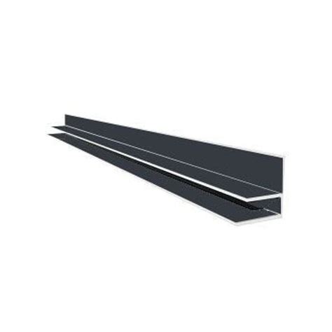 uPVC F Trim (Soffit Board Wall Trim) 5m - Storm Grey | Roofing Superstore®