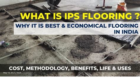 What is IPS Flooring ? How to Do IPS, Cement Concrete CC Flooring for ...