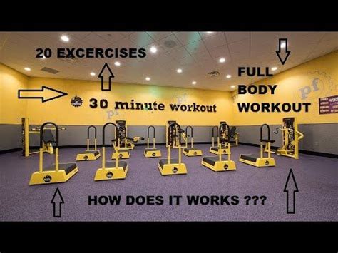 Planet Fitness 30 Minute Circuit Machines