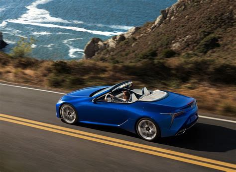 Lexus Lc 500 Convertible Blue - Free Supercar Picture HD