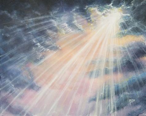 “Sun Rays From Heaven" | RJB Art Studio