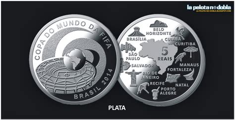 LA PELOTA NO DOBLA: Monedas conmemorativas Brasil 2014.