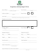 Fillable Suspicious Activity Report Form printable pdf download