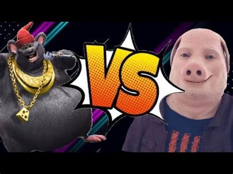 John Pork VS Biggie Cheese (MEME BATTLE) - YouTube